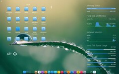 Bluestar Linux 6.11.3 desktop (Image source: Bluestar Linux on SourceForge)