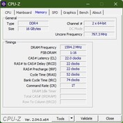 CPU-Z  Memory