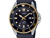 The Casio Duro MDV-106G-1AV dive watch is powered by Miyota 2115 quartz movement (Image source: Casio)