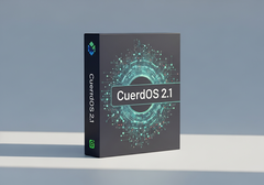 Debian-based CuerdOS 2.1 comes with multiple changes, shown here is an AI-generated software box