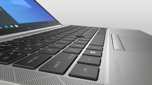 HP EliteBook 840 Aero G8 - Keyboard deck. (Image Source: HP)