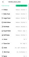 These modes can be configured