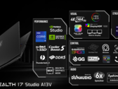 The high-end MSI Stealth 17 Studio laptop is now official (image via MSI)