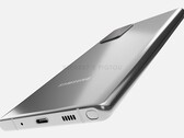 This Samsung Galaxy Note 20 render has an S Pen surprise on the bottom edge. (Image source: Pigtou)
