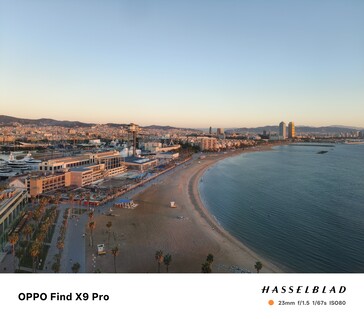 A few seconds later, with a slightly different position, the Oppo Find X9 Pro takes a color-accurate picture.