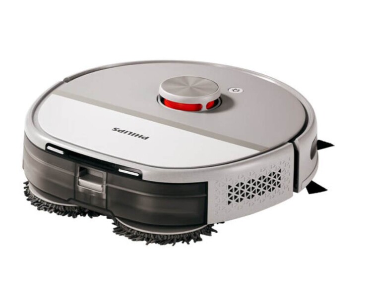 The Philips R6 Slim robot vacuum and mop. (Image source: Philips)