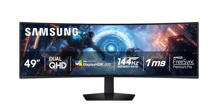 The Samsung Odyssey G91F. (Image source: Samsung)