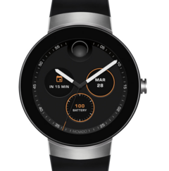 The Movado Connect is a premium smartwatch running Android Wear 2.0.