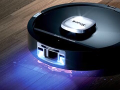 The Shark PowerDetect UV Reveal 2-in-1 robotic vacuum & mop utilizes UV light along with a camera and a laser to detect messes while cleaning rooms automatically.