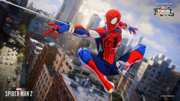 The Spider-Man suit from Marvel Tokon: Fighting Souls.