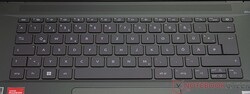 Acer Swift Edge SFE16's keyboard