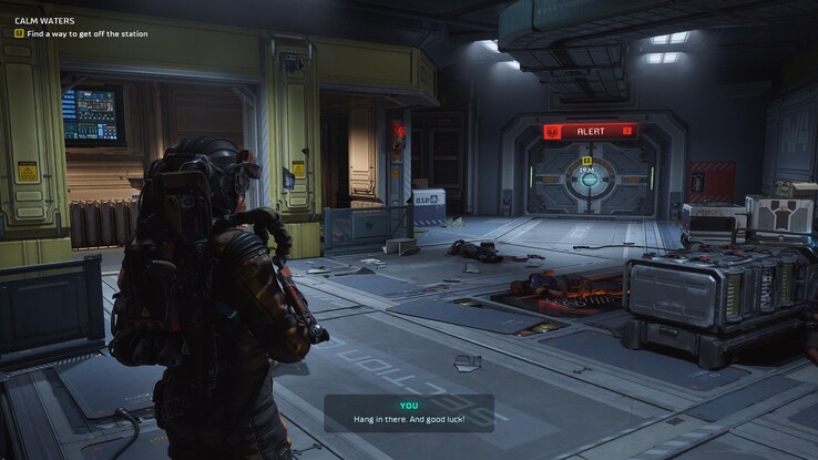 Pinkwater-4 is already on high alert when you arrive, and the mission objective is simple: find a way off the station.