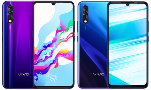 Fusion Blue and Phantom purple gradient color options (Source: Vivo)