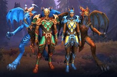 World of Warcraft Dragonflight การแข่งขันใหม่และคลาสคอมโบ Drachtyr Evokers (ที่มา: Blizzard Entertainment)