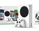 Microsoft includes three months of Game Pass Ultimate and a wireless controller with the Xbox Series S in the Starter Bundle. (Image: Microsoft)