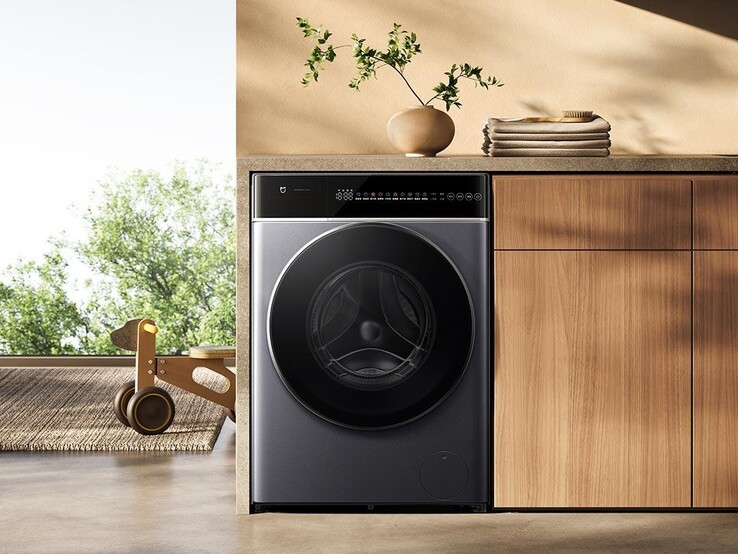 The Xiaomi Mijia Ultra-Thin Washing and Drying Machine 10kg is now on sale in China. (Image source: Xiaomi)