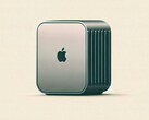 Apple's upcoming Mac Mini with the M4 silicon will likely feature a massive redesign. (Image source: DALL-E)