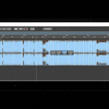 Audionaut open-source multitrack audio editor showing an audio waveform on its editing timeline.