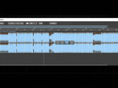 Audionaut open-source multitrack audio editor showing an audio waveform on its editing timeline.