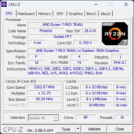 CPU-Z overview