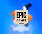 Epic Games' next mobile giveaway could be another popular puzzle game, storefront logo pictured. (Image source: Epic Games Store - edited)