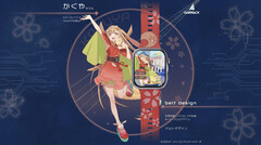 Super Kaguya-hime! Kaguya smartwatch with red character-themed strap and anime watch face
