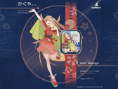 The Kaguya edition is one of three ¥39,600 Garrack smartwatches based on Super Kaguya-hime!