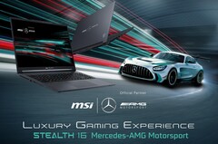 The AMG-themed Stealth 16. (Source: MSI)