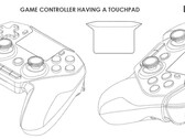 The patented Intel game controller. (Source: LetsGoDigital)