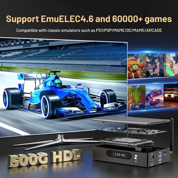 The Super Console X3 Pro can supposedly emulate many platforms (Image source: KinHank)