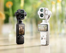 DJI sells the Osmo Pocket 4P in black and white colours.