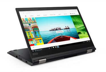 ThinkPad X380 Yoga: Demonstration of the 360 degree hinges