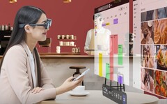 NTT QONOQ Devices unveils Mirza wireless XR glasses for smartphones. (Image source: NTT QONOQ)