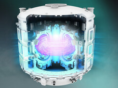 Plasma can be kept permanently stable using AI. (Image: US ITER)
