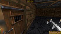The base game is largely intact, although it is much easier on the eyes and simpler to control. (Image source: Daggerfall Unity)