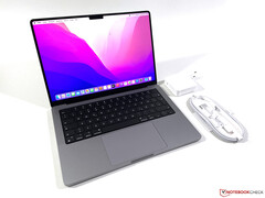 2021 Apple MacBook Pro 14 features three Thunderbolt 4 ports, one HDMI 2.0, a single SD card reader, one 3.5 mm jack, and a MagSafe connector.