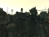 A remastered render of the Megaton bridge in Fallout 3