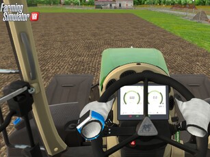Farming Simulator VR tractor interior (Image source: Giants Software)