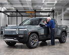 The Rivian R1T electric pickup's Gear Guard theft-protection system bets on cables, cameras, and a Yeti sentinel
