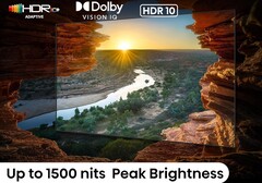 The 65-inch and 75-inch U7N Mini-LED TV has experienced its biggest price drop on Amazon thus far (Image: Hisense)