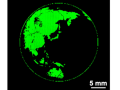 Researchers create world's smallest LEDs with perovskite technology, achieving record pixel density (Image source: Zhejiang University)