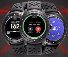 New Balance RunIQ Android Wear smartwatch with Intel Atom processor