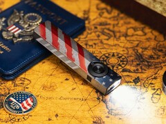 The Olight ArkPro Stars & Stripes Edition flashlight includes a 1,500-lumen flood light.