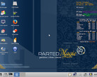 Parted Magic desktop view (Image source: Parted Magic LLC)