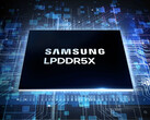 Samsung low-power DDR5X RAM. (Image source: Samsung)