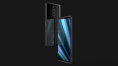 Renders of the forthcoming Xperia XZ4 from Sony. (Source: @OnLeaks)