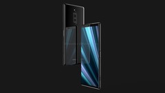 Renders of the forthcoming Xperia XZ4 from Sony. (Source: @OnLeaks)