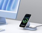 Ugreen’s 15W 2-in-1 Magnetic Wireless Charger is now available in blue. (Image source: Ugreen)