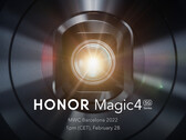 Honor will reveal the Magic4 series at MWC 2022 in Barcelona. (Image source: Honor)