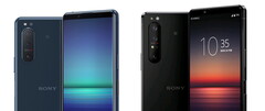 The Xperia 5 II and Xperia 1 II. (Image source: Sony)